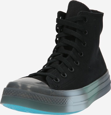 CONVERSE High-Top Sneakers in Black: front