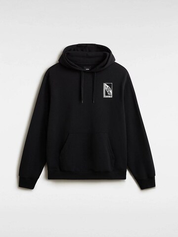 Sweat-shirt VANS en noir : devant