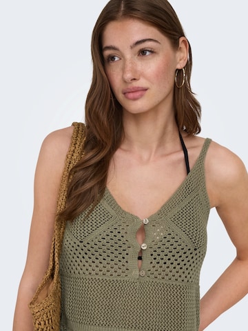 ONLY Gebreide top 'ONLLISON' in Groen