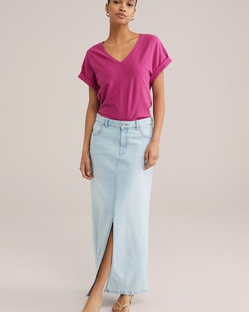 T-shirt WE Fashion en violet