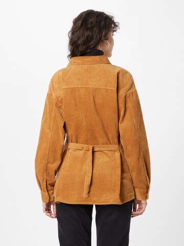 NEON & NYLON Between-Season Jacket 'LASH' in Brown