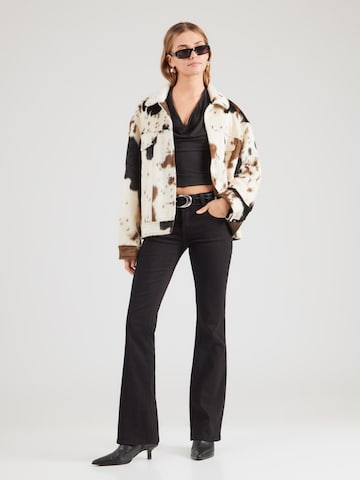 Tally WeijlFlared/zvonoliki kroj Traperice - crna boja