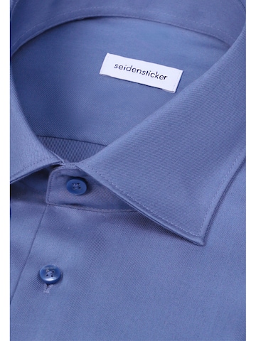 SEIDENSTICKER Comfort fit Zakelijk overhemd in Blauw