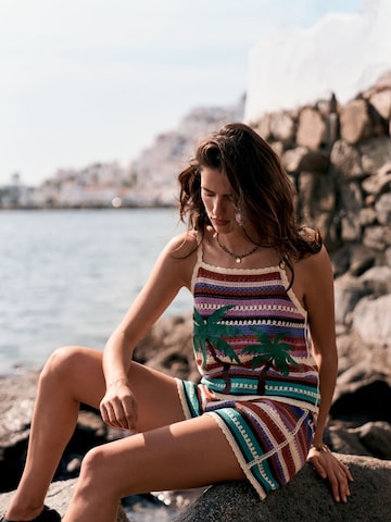 Next Regular Trousers in Purple: front