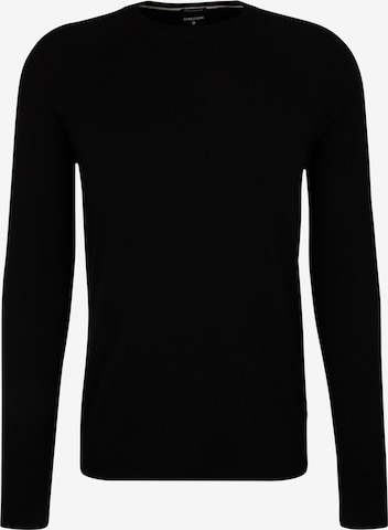 STRELLSON Sweater 'Luka' in Black: front