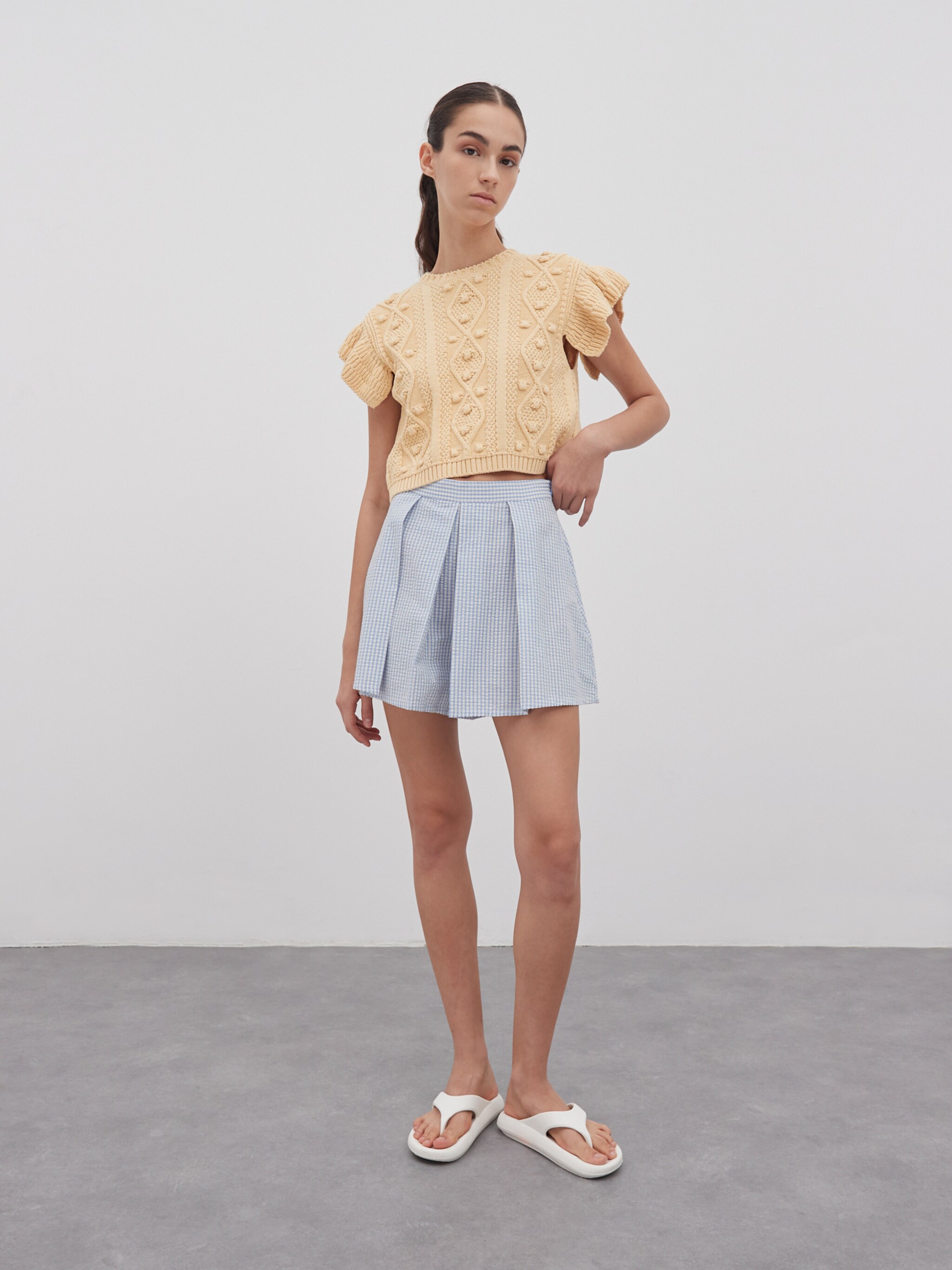EDITED Producten Trui 'Evi' Beige