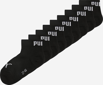 Chaussettes PUMA en noir : devant