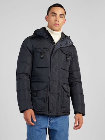 Peuterey Between-season jacket in Black: front