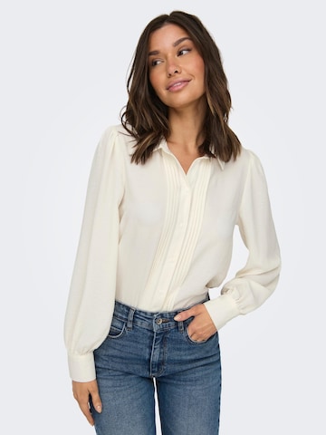 JDY - Blusa 'DIEGO' em branco: frente