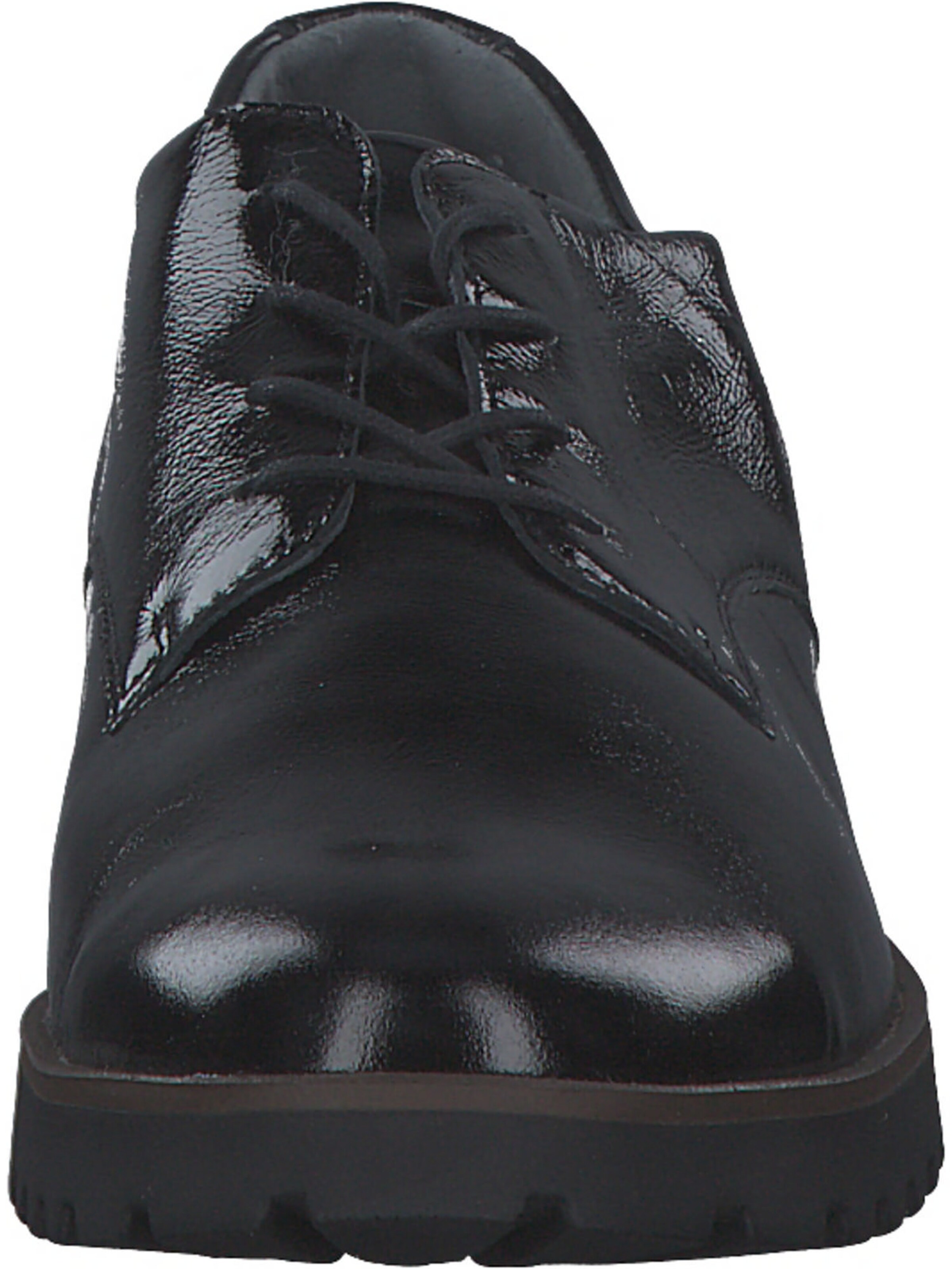 WALDLÄUFER Schnürschuh 'Elisa H' in Schwarz