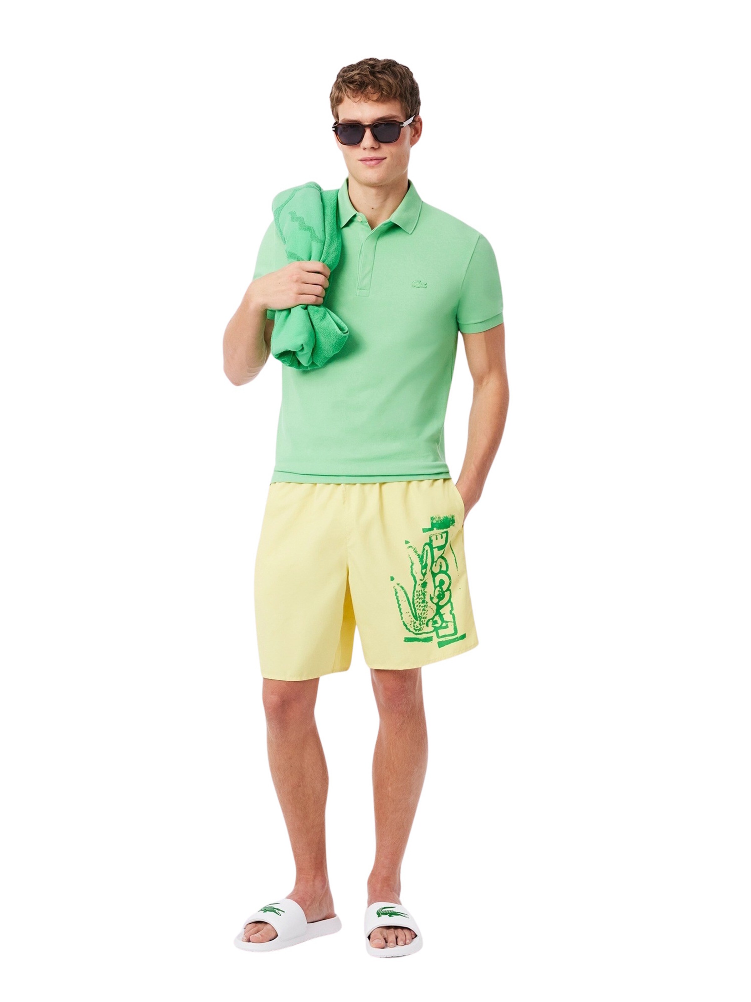 LACOSTE Mule 'Serve Slide 1.0' in White