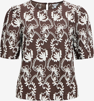 OBJECT Bluse 'OBJMya' in Braun: Vorderseite