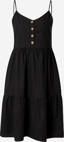 b.youngLjetna haljina 'IMADRID' - crna boja: prednji dio