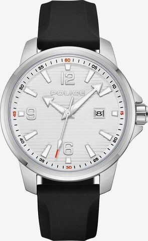 POLICE Analog Watch 'Mensor' in Silver: front