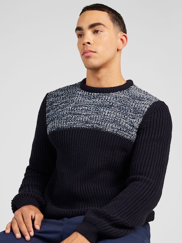 ABOUT YOU Sweater 'Steven' in Blue