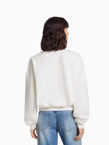 Bershka Sweatshirt in Beige