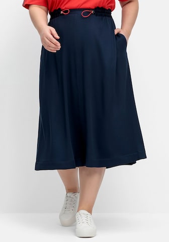 SHEEGO Skirt in Blue: front