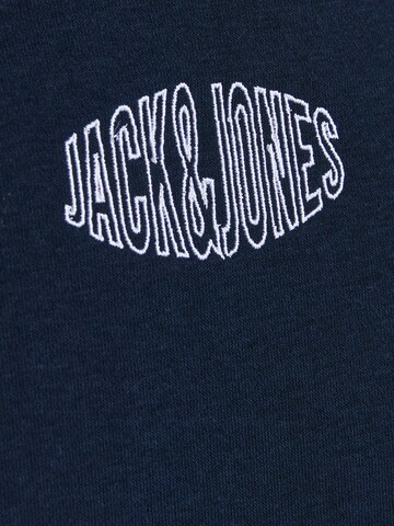 JACK & JONES Суичър 'World' в синьо