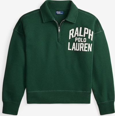 Polo Ralph Lauren Sweater majica 'ARCTIC' u tamno zelena / bijela, Pregled proizvoda