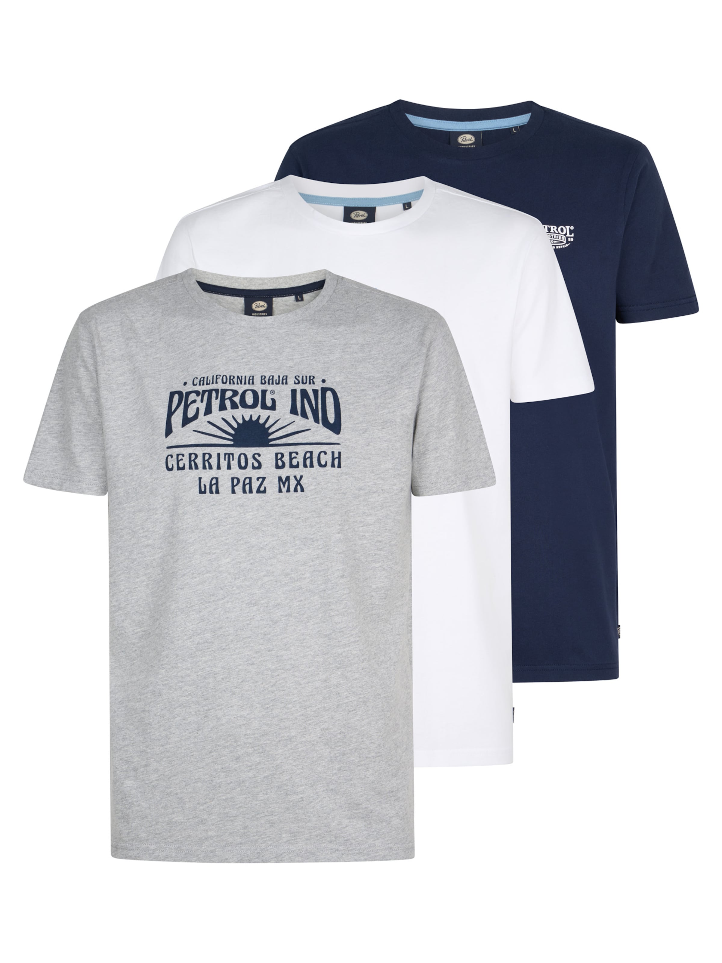 Petrol Industries Shirt in Blue: front