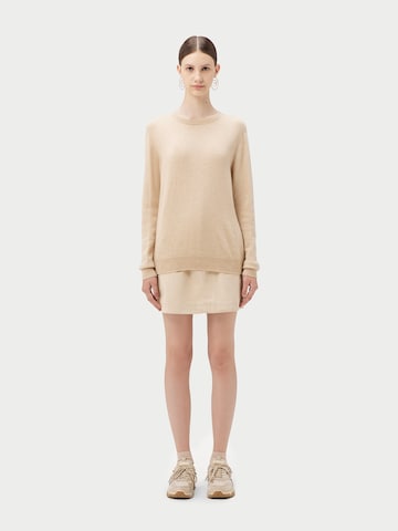 GOBI Cashmere Tröja 'Women's Essential Cashmere Crewneck Sweater' i beige