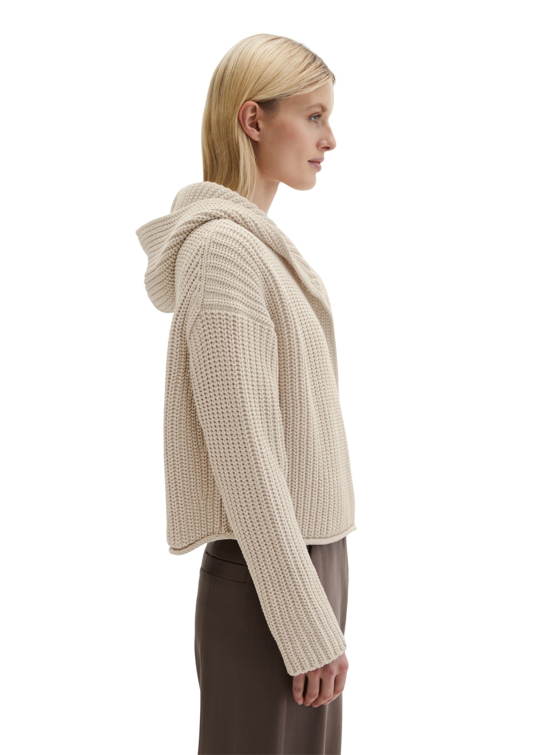 Marc O'Polo Strickjacke in Beige