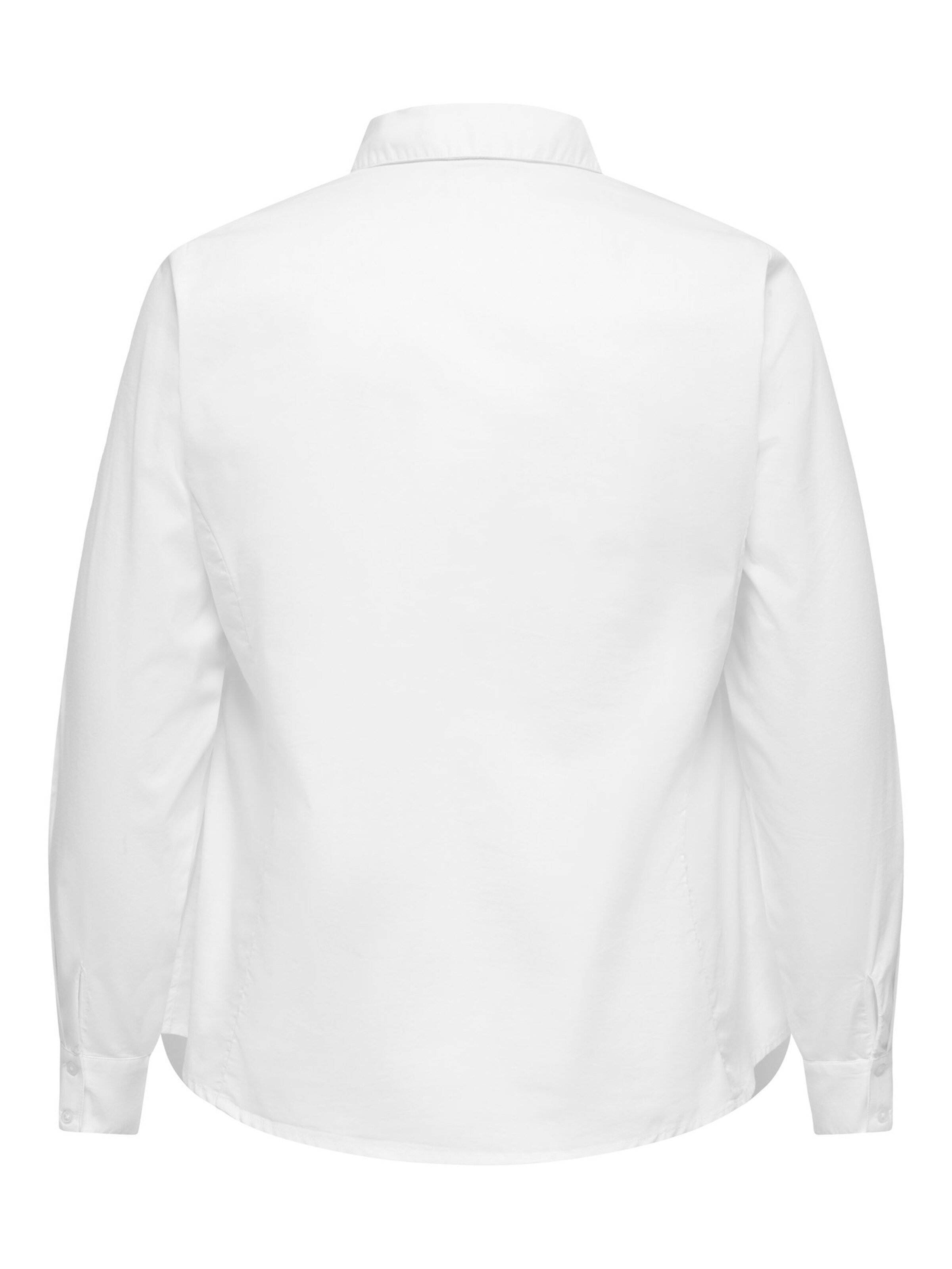 Chemisier 'CARAmmy' ONLY Carmakoma en blanc