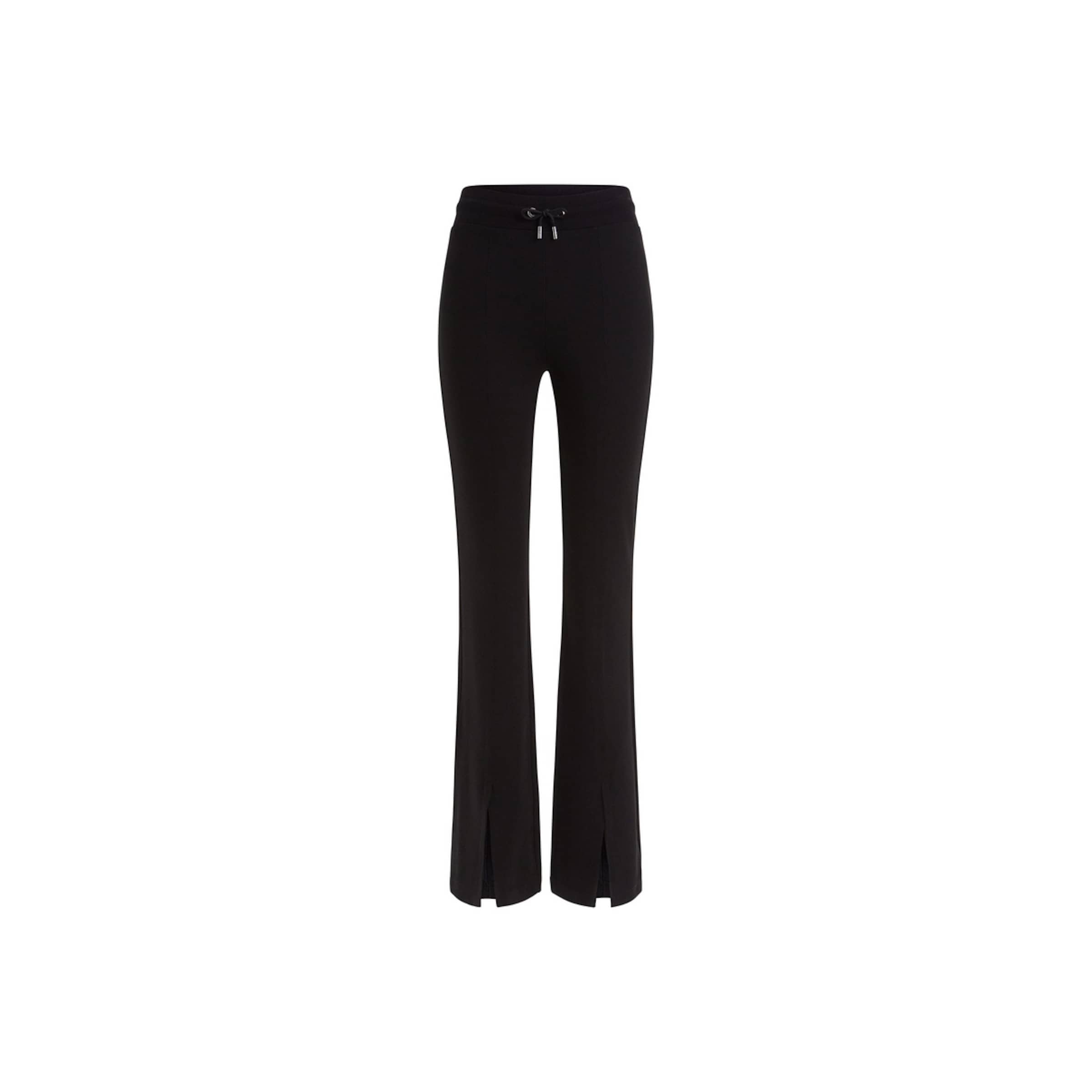 Regular Pantalon à pince 'Stela' GUESS en noir : devant