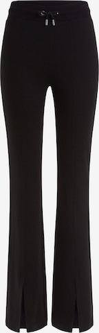 Regular Pantalon à pince 'Stela' GUESS en noir : devant