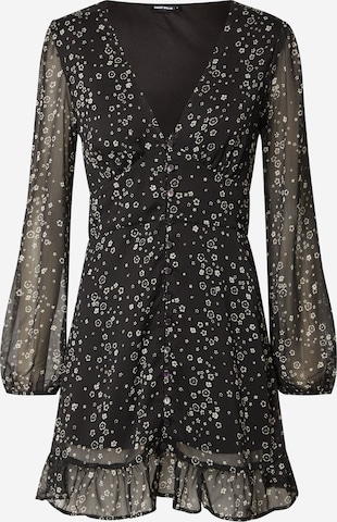 Robe-chemise Tally Weijl en noir : devant