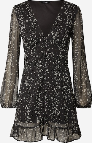 Tally Weijl Košilové šaty – černá: přední strana