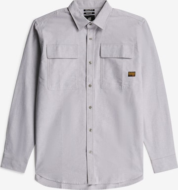 G-STAR Regular fit Button Up Shirt in Grey: front