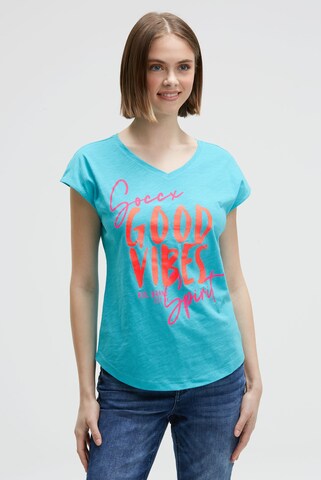 Soccx T-Shirt in Blau: Vorderseite