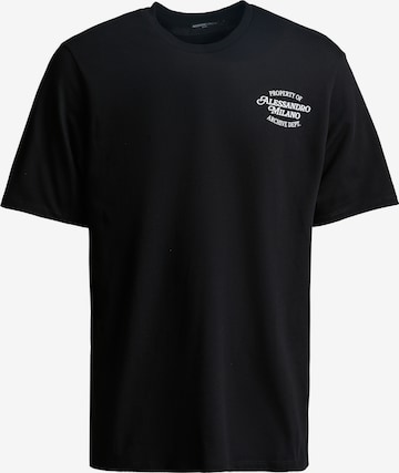 Alessandro Zavetti Tričko 'Pirelli' – černá: přední strana