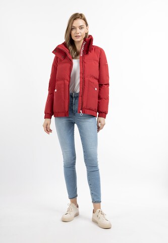 DreiMaster Maritim Winter jacket in Red