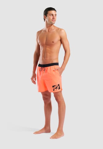 ARENAKupaće hlače 'LOGO BOXER' - roza boja