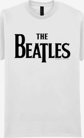 T-Shirt 'Beatles' The Beatles en blanc : devant