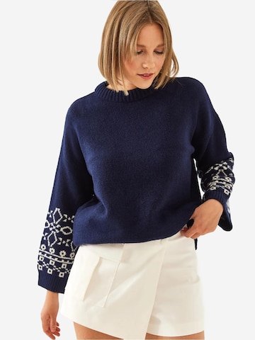 Pullover di Bianco Lucci in blu