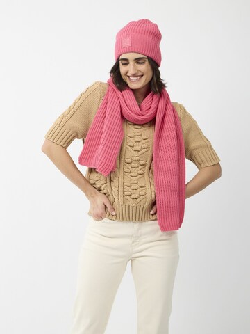 CODELLO Scarf in Pink: front