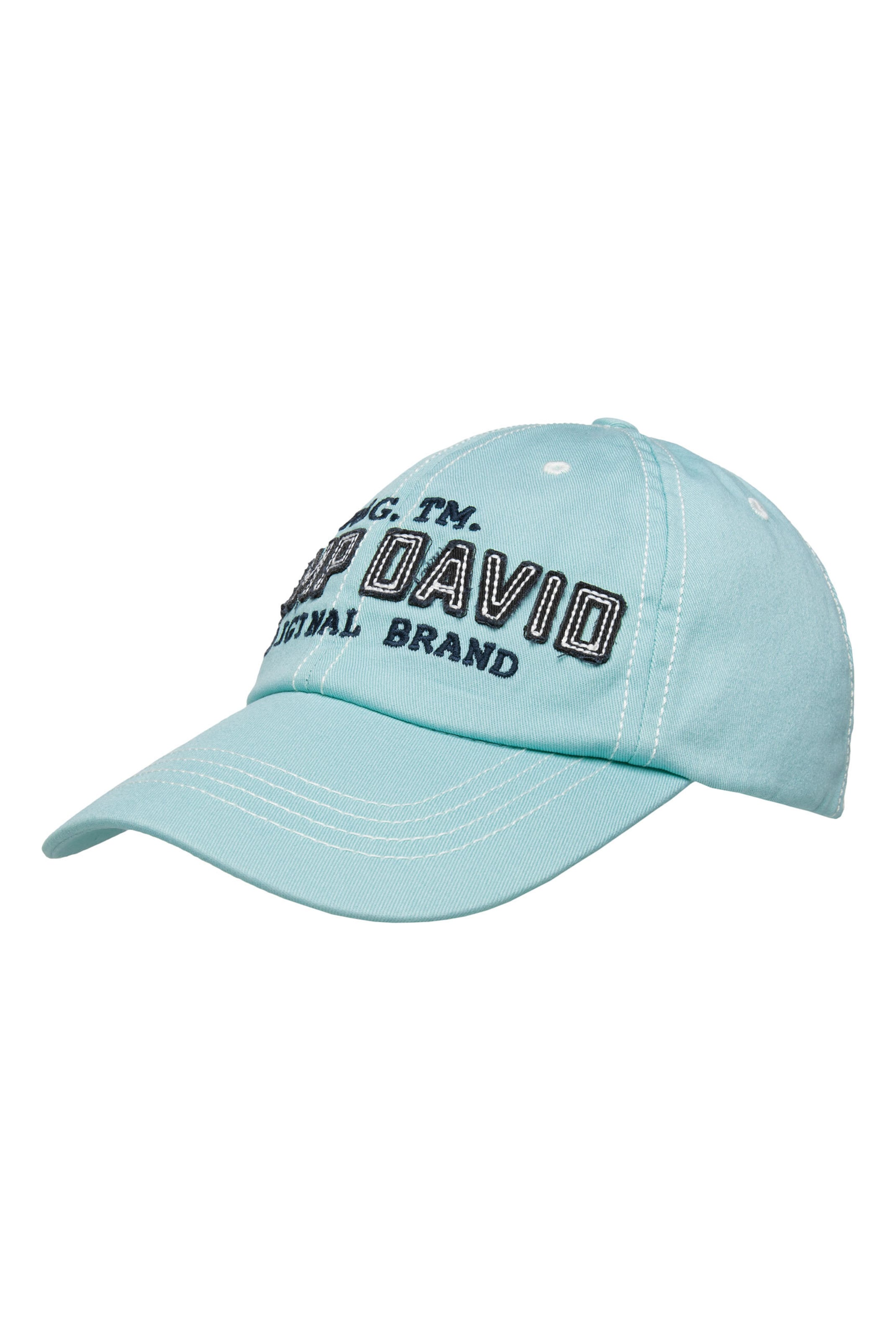 CAMP DAVID Athletic Cap in Green: front