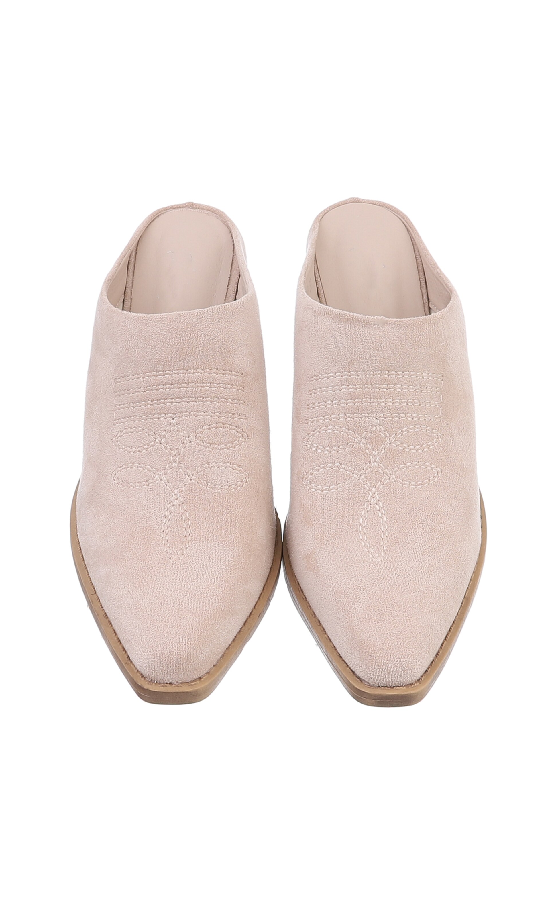 Ital-Design Pantolette in Beige