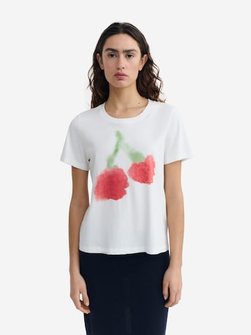 Thinking MU - Camiseta 'Ida' en blanco: frente