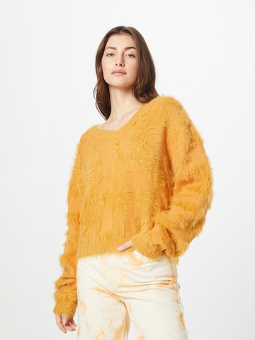 WEEKDAY Pullover 'Cora' in Gelb: predná strana