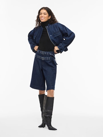 VILA Wide leg Jeans 'VIAdona' in Blauw