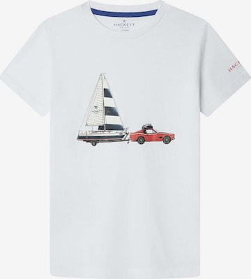 Maglietta di Hackett London in bianco: frontale