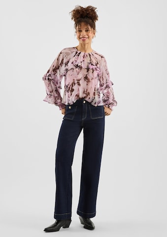 Chemisier QS en rose