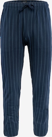 SCHIESSER Pyjamahose 'Mix + Relax' in Blau: Vorderseite