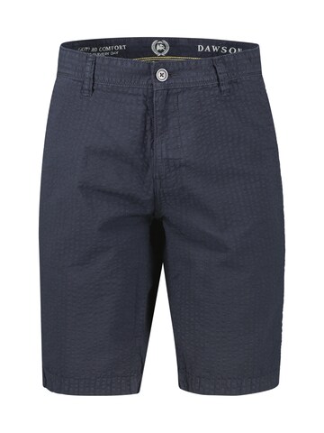 LERROS Regular Chino-Shorts aus Baumwolle in leichter Seersucker-Qualität in Blau: Vorderseite