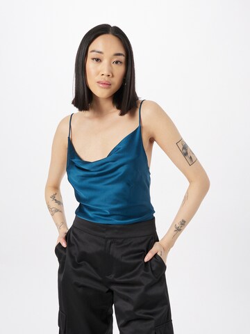 SCOTCH & SODA Blusentop in Blau: Vorderseite