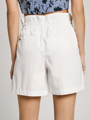 Pepe Jeans Loosefit Broek in Wit